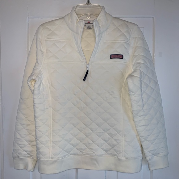 Vineyard Vines Allover Quilted Shep Shirt 1/4 Zip - Picture 10 of 16